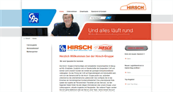 Desktop Screenshot of hirsch-autoteile.de