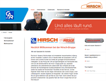 Tablet Screenshot of hirsch-autoteile.de